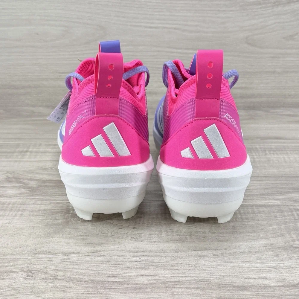 Adidas Adizero TPU Baseball Cleats Men's 11.5 Candy Pink Purple  nby JR7828